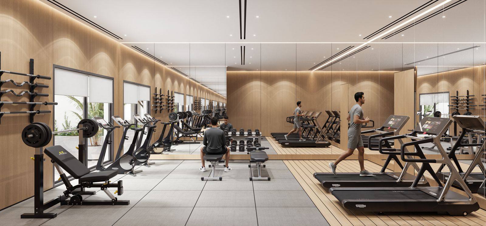 Al Alyaa residents' gym